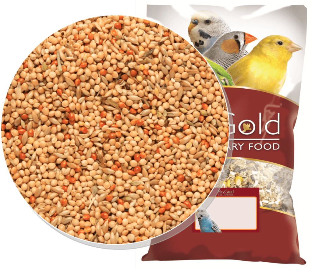 Skygold Cage & Aviary Budgie Red Mix - Budge Food