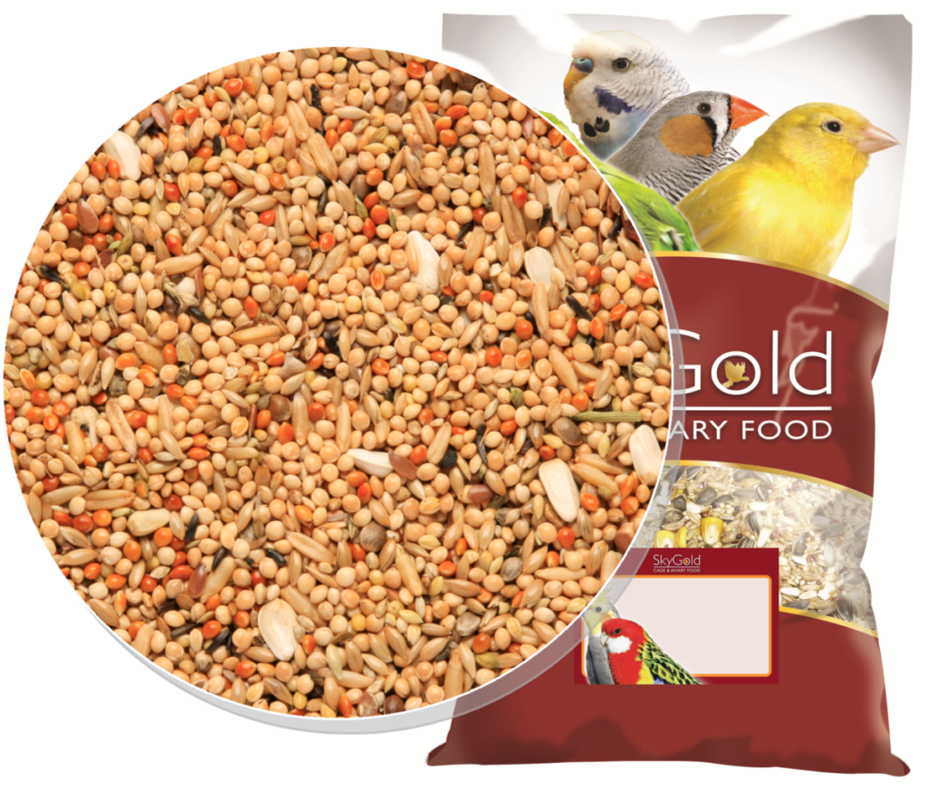 Skygold Caige & Aviary Bird Food - Popular Parakeet Mix - Parakeet Food