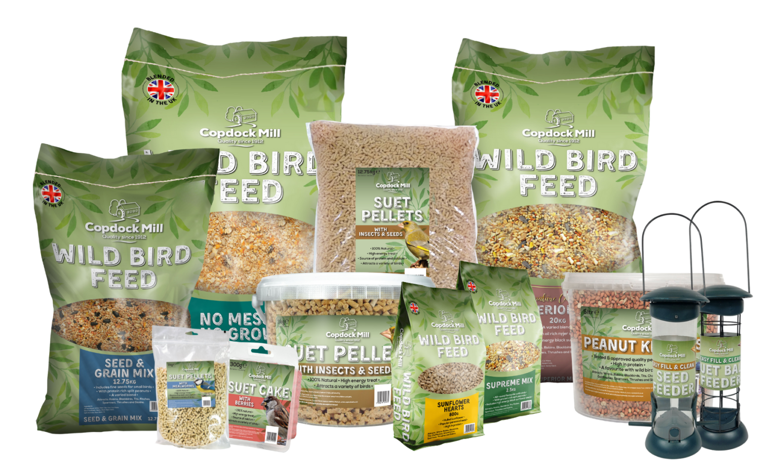 Wild Bird Feed Range | Copdock Mill